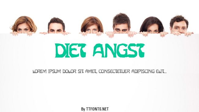 Diet Angst example
